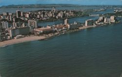 Condado Resort Area and Miramar, San Juan Postcard