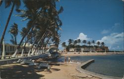 Escambron Beach Club, San Juan, Puerto Rico Postcard