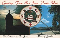 Greetings from San Juan, Puerto Rico Postcard