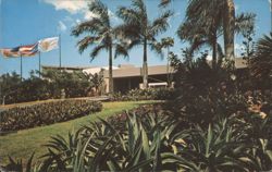 Main Entrance, Cerromar Beach Hotel, Dorado, Puerto Rico Postcard