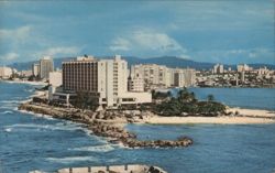 San Jeronimo Hilton, San Juan, Puerto Rico Postcard