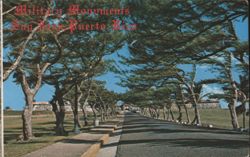 Main Drive to Castillo San Felipe del Morro, San Juan Postcard