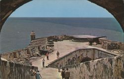 Fort El Morro, built in 1539, Puerto Rico Postcard
