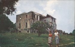 Ruins of Rose Hall Estate Great House, Jamaica Postcard