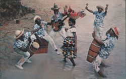 Bacchanal by the Beach, Jamaica Postcard