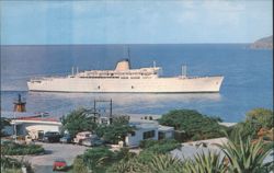 St. Thomas US Virgin Islands m/s Victoria Chrome Postcard Postcard