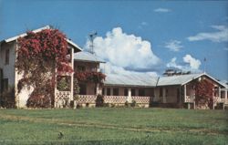 Santa Familia Monastery, Benedictine Monks, Belize Postcard