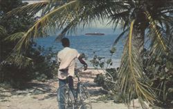 Shipwreck on the Reef, Gun Bay, Grand Cayman Postcard
