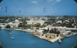 Bermudiana Hotel and Royal Bermuda Yacht Club, Hamilton Postcard