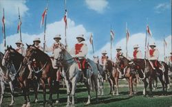 Mounted Police, Barbados, W. I. Postcard