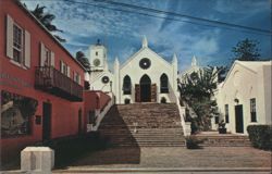 St. Peter's Church, St. George's, Bermuda Postcard