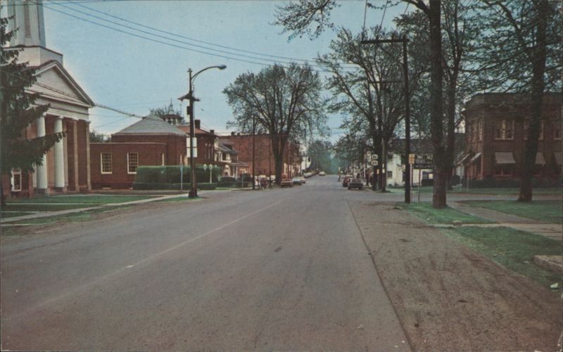 Main Street Business Area, Middleport, NY New York
