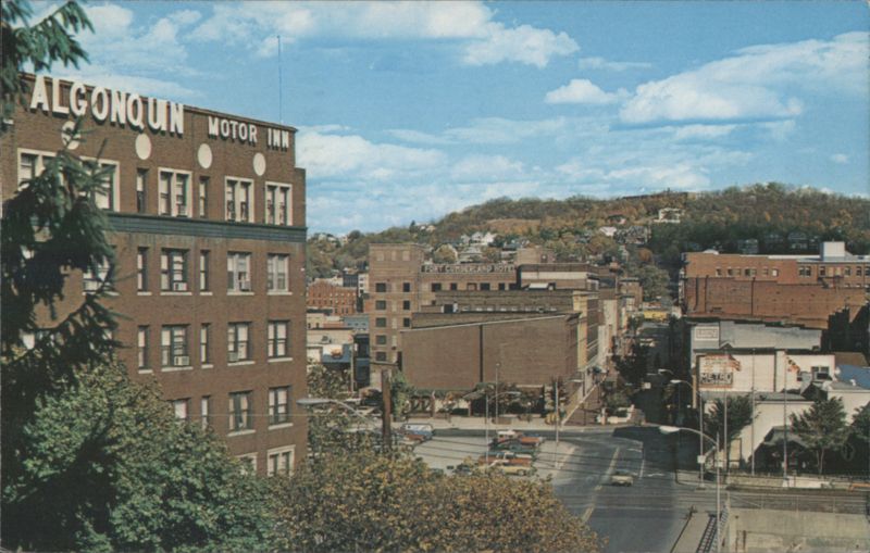 Algonquin Motor Inn and Downtown Cumberland Maryland