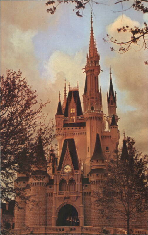 Cinderella Castle at Twilight - Fantasyland Disney