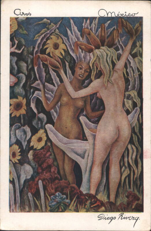 Diego Rivera: Vino, Mujeres, Flores Nudes Mexico City