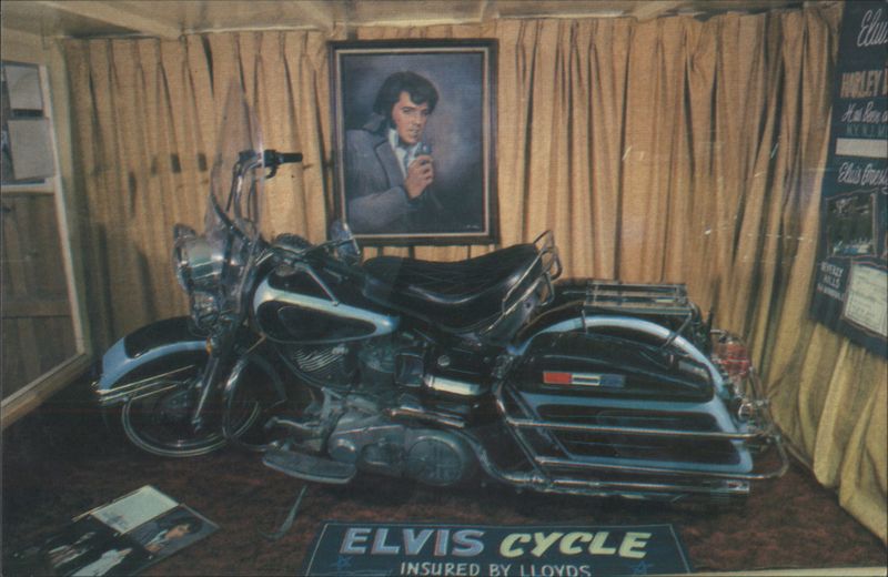 Elvis Presley's Harley Davidson Motorcycle Murdo South Dakota