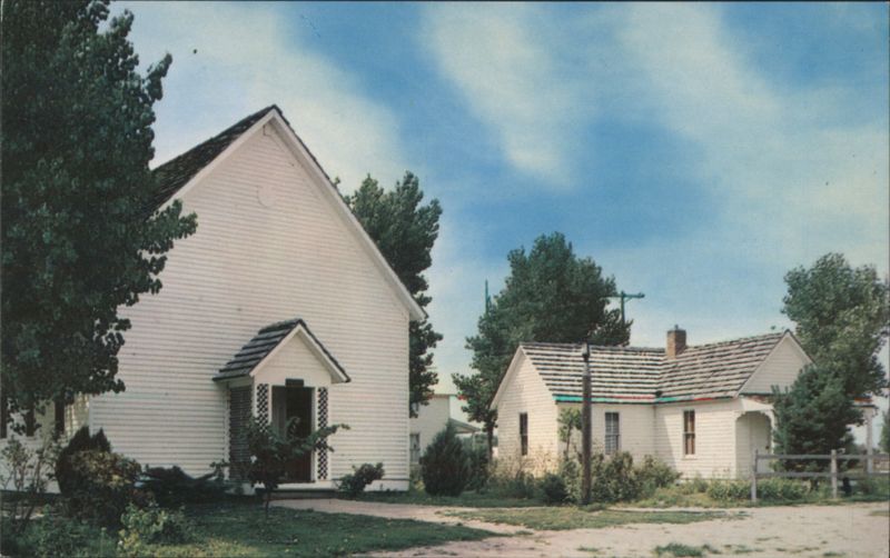 Church and Parsonage, Wichita community Kansas Terrel