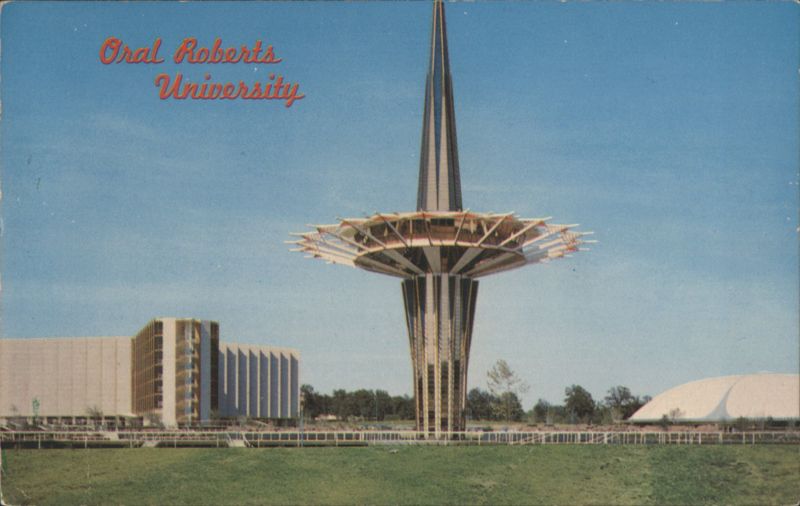 Oral Roberts University Prayer Tower and Campus Buildings Tulsa Oklahoma