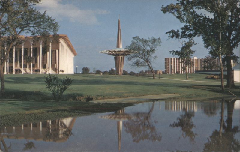 Oral Roberts University: Learning Resources Center, Prayer Tower Tulsa Oklahoma
