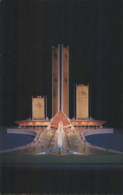 Model of Oral Roberts University City of Faith Medical and Research Center Tulsa Oklahoma