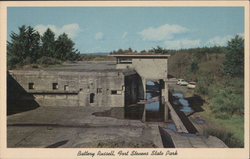Battery Russell at Fort Stevens State Park Oregon ELLIS-SAWYER