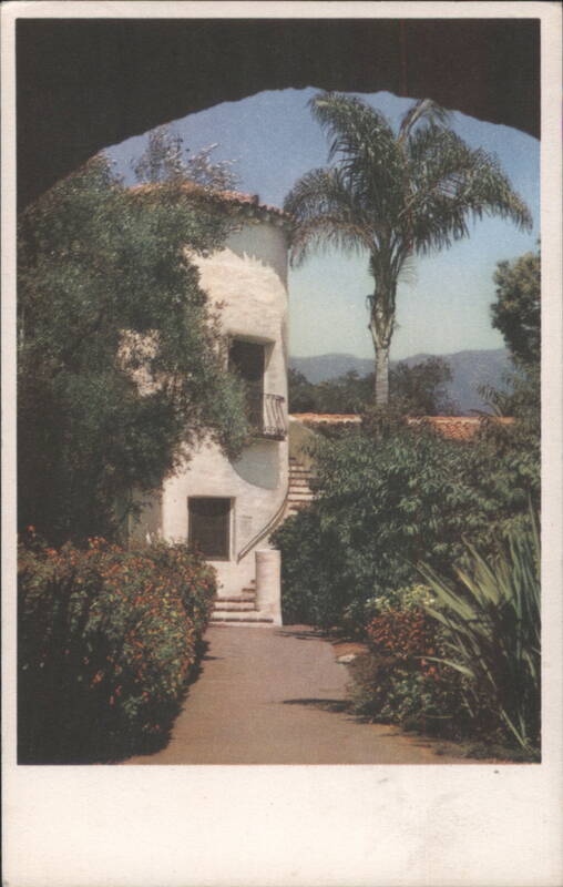 Santa Barbara Biltmore Hotel, El Atalaya Round Tower Montecito California