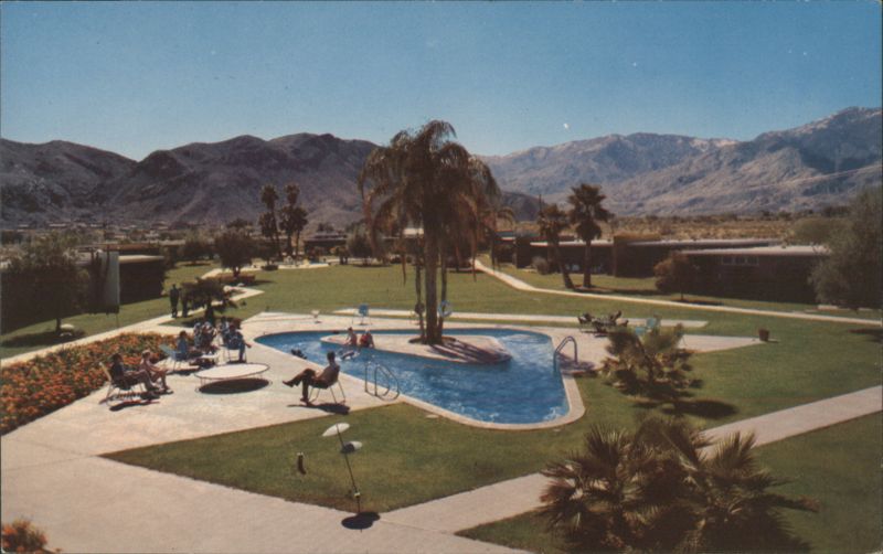 Desert Isle Hotel - Pool and Mountain View PALM SPRINGS California