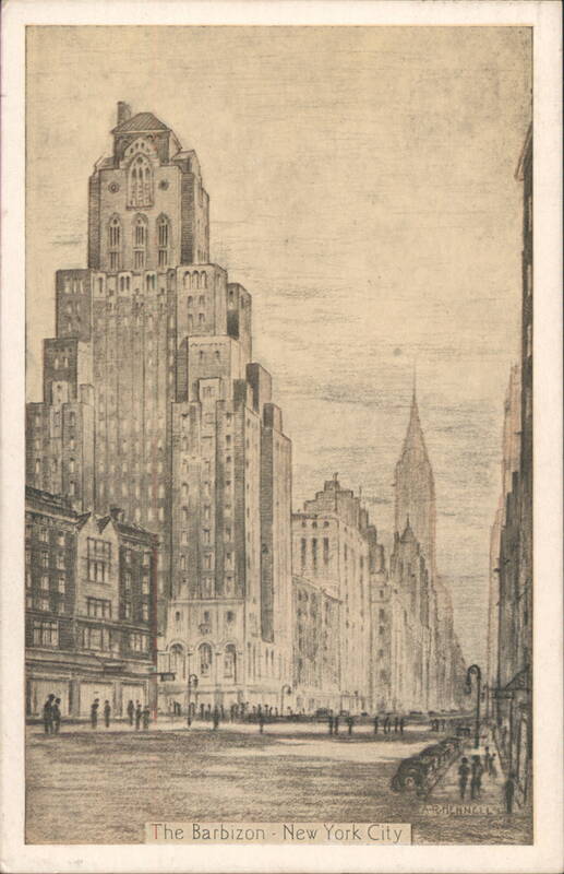 The Barbizon Hotel Residence, New York City A. D. Menard