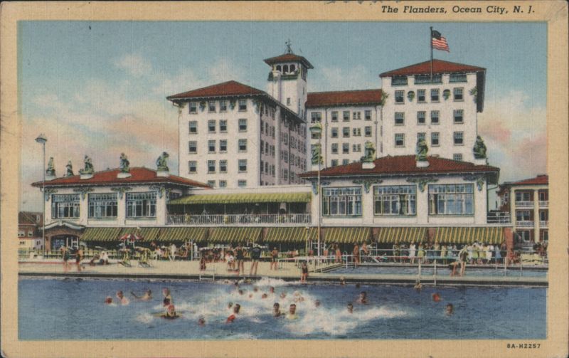 The Flanders Hotel with Outdoor Pool, Ocean City, NJ New Jersey
