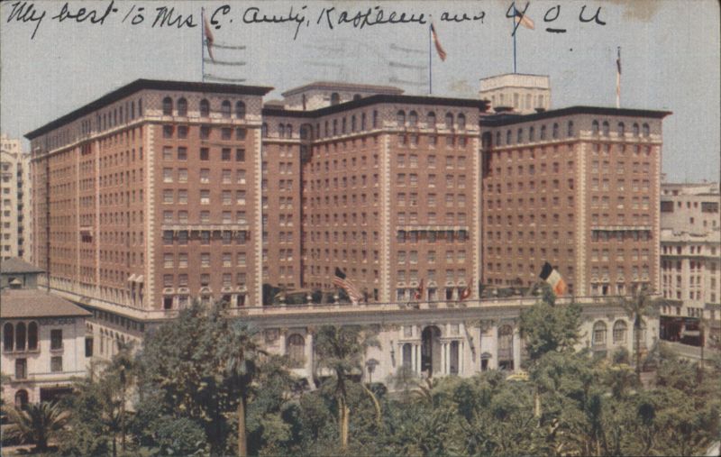 The Biltmore Hotel, Los Angeles California