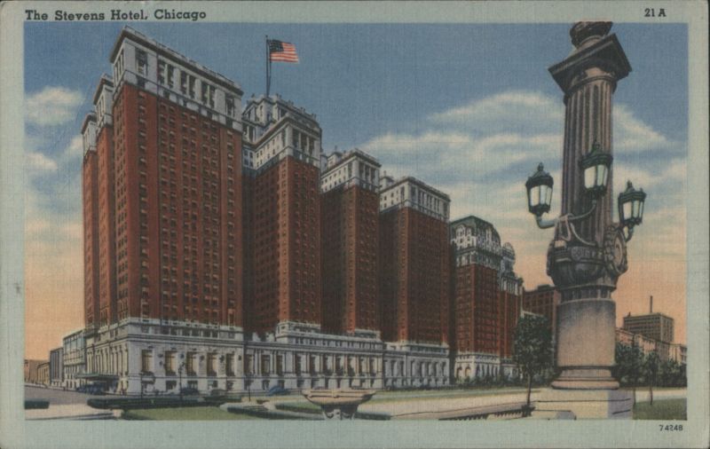 The Stevens Hotel, Chicago Illinois