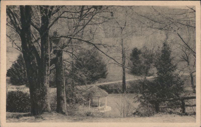 Gazebo and Trees at The Homestead Hot Springs Virginia