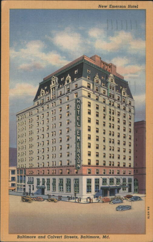 New Emerson Hotel Baltimore Maryland