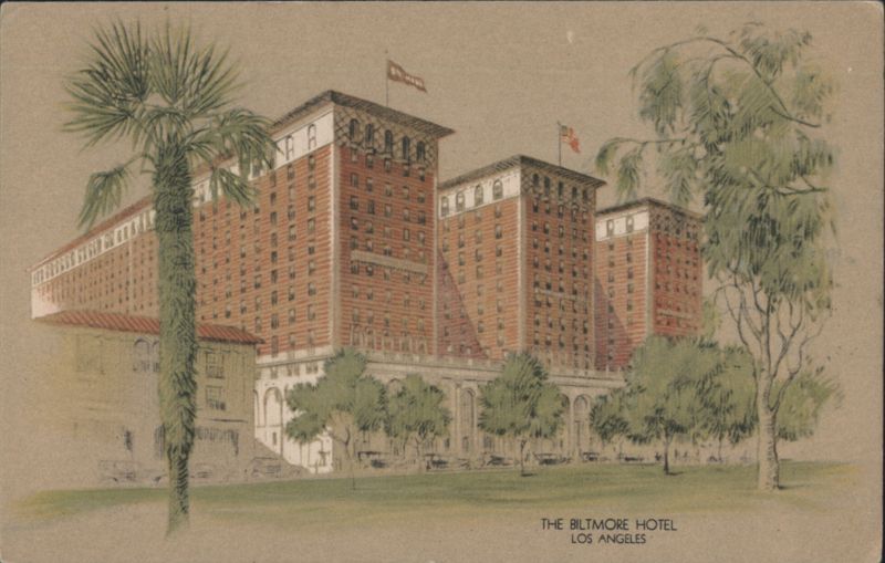 The Biltmore Hotel, Los Angeles California