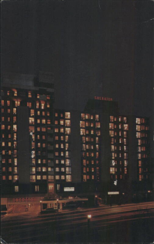 Sheraton Inn Washington-Northwest at Night Silver Spring Maryland