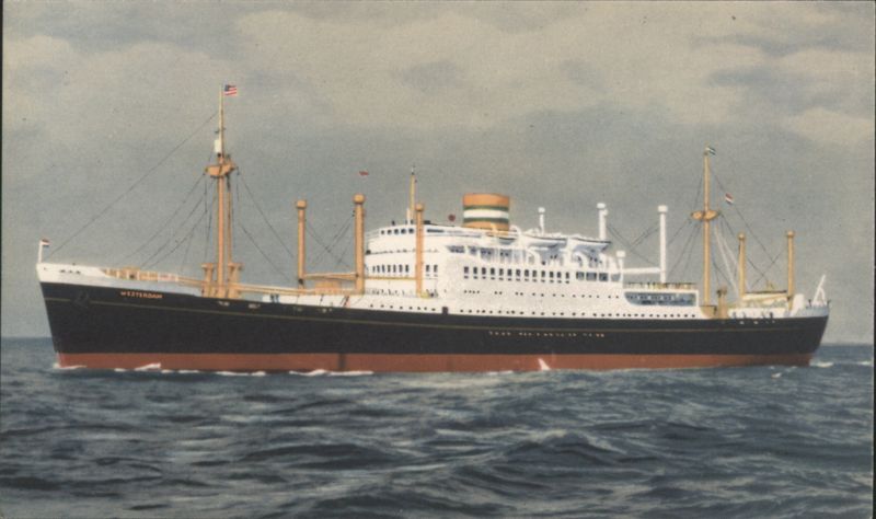 M.V. WESTERDAM Ship at Sea Boats, Ships