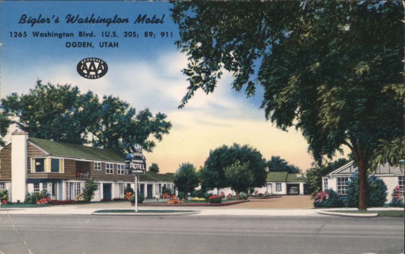 Bigler's Washington Motel - Ogden, UT Utah