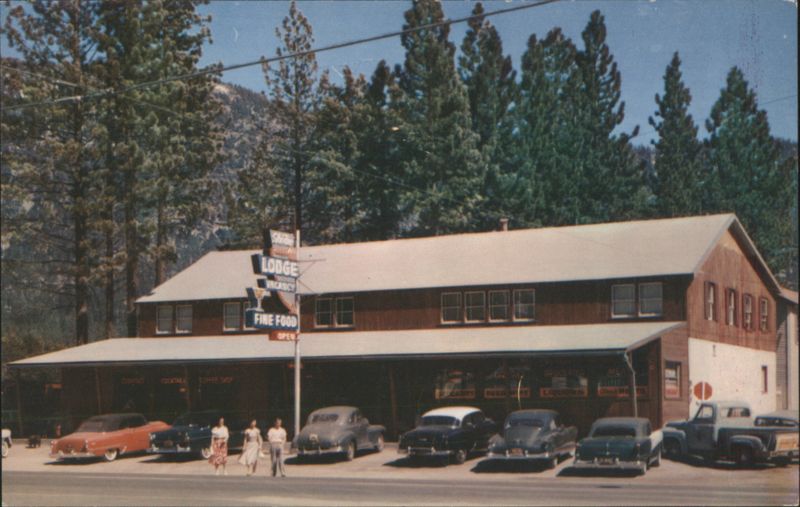 Ski Run Lodge & Cars, South Lake Tahoe Bijou California