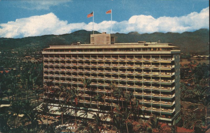 Princess Kaiulani Hotel at Waikiki Hawaii