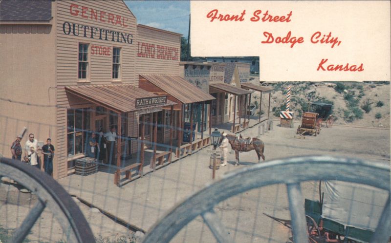Front Street, Dodge City, Kansas