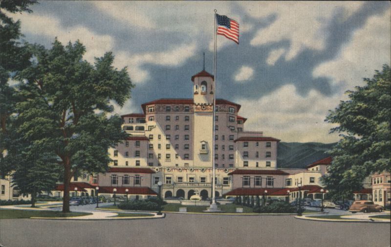 The Broadmoor Hotel and Its Surrounding Wings Colorado Springs