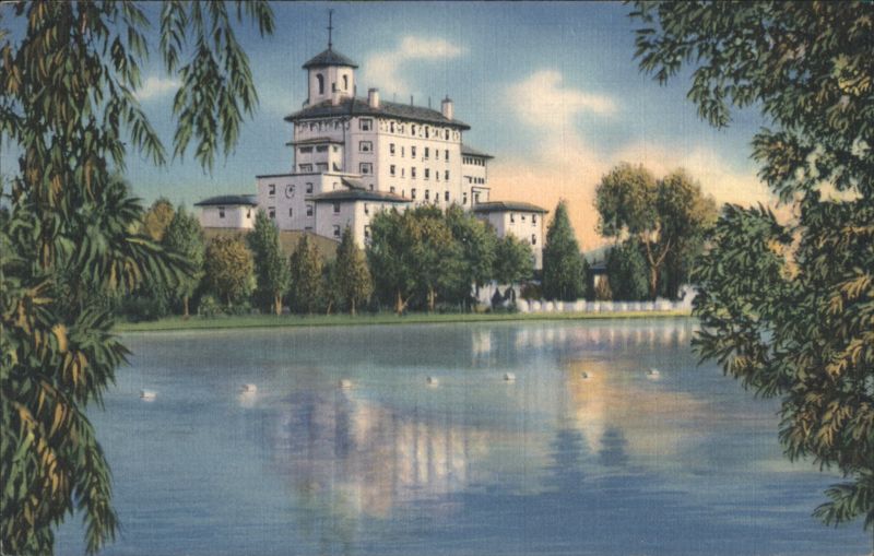 Broadmoor Hotel Vista from the Lake Colorado