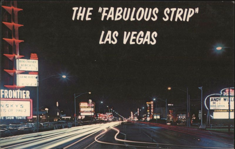 Las Vegas Strip Night View Nevada
