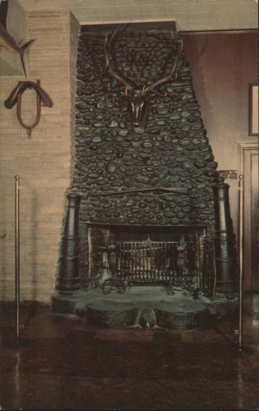 Old Original Bookbinder's Restaurant Fireplace Philadelphia Pennsylvania