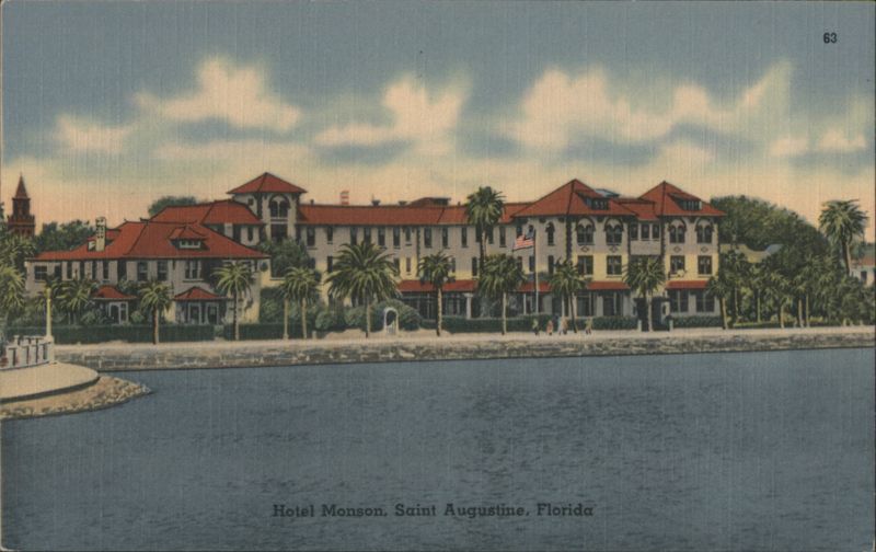 Hotel Monson overlooking Matanzas Bay, Saint Augustine St. Augustine Florida