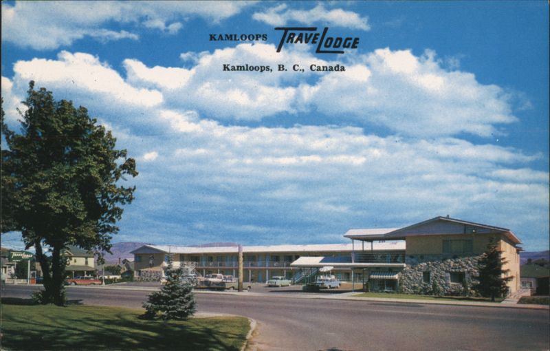 Kamloops Travelodge Motel BC Canada British Columbia