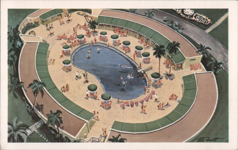 Cabana Sun Club Pool at Hotel National de Cuba, Havana