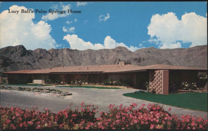 Lucy Ball's Palm Springs Home California