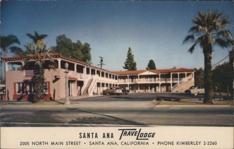 Santa Ana Travelodge Motel, Orange County California