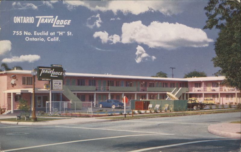 ONTARIO TraveLodge Motel California